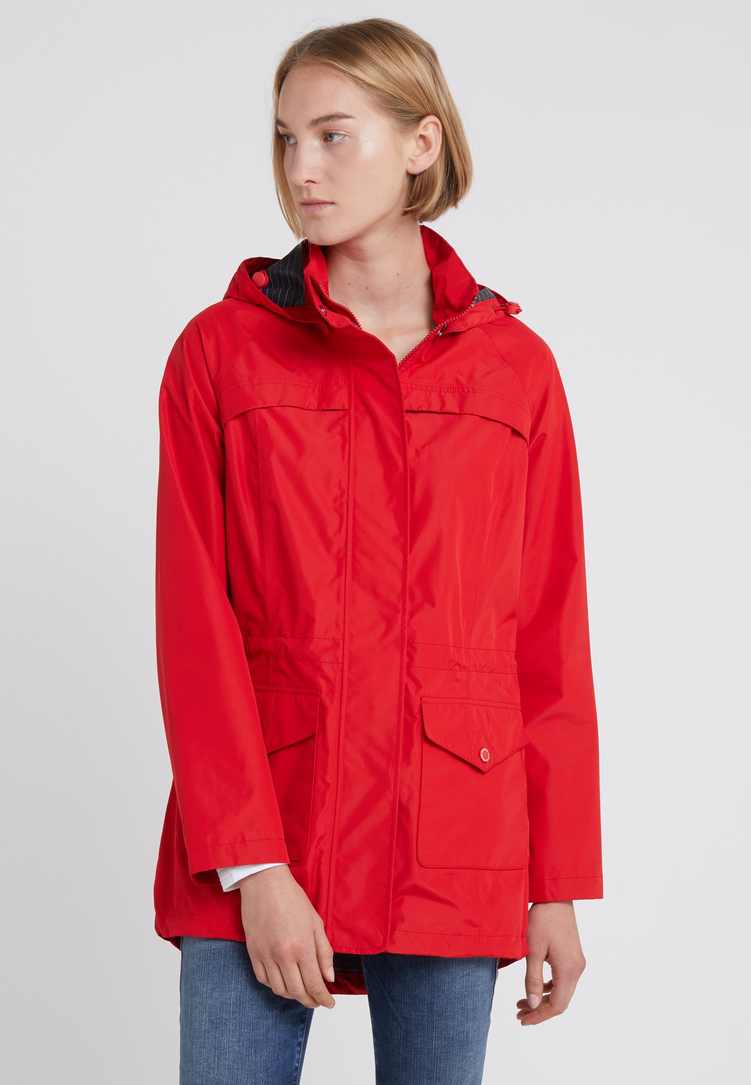 barbour dalgetty jacket red