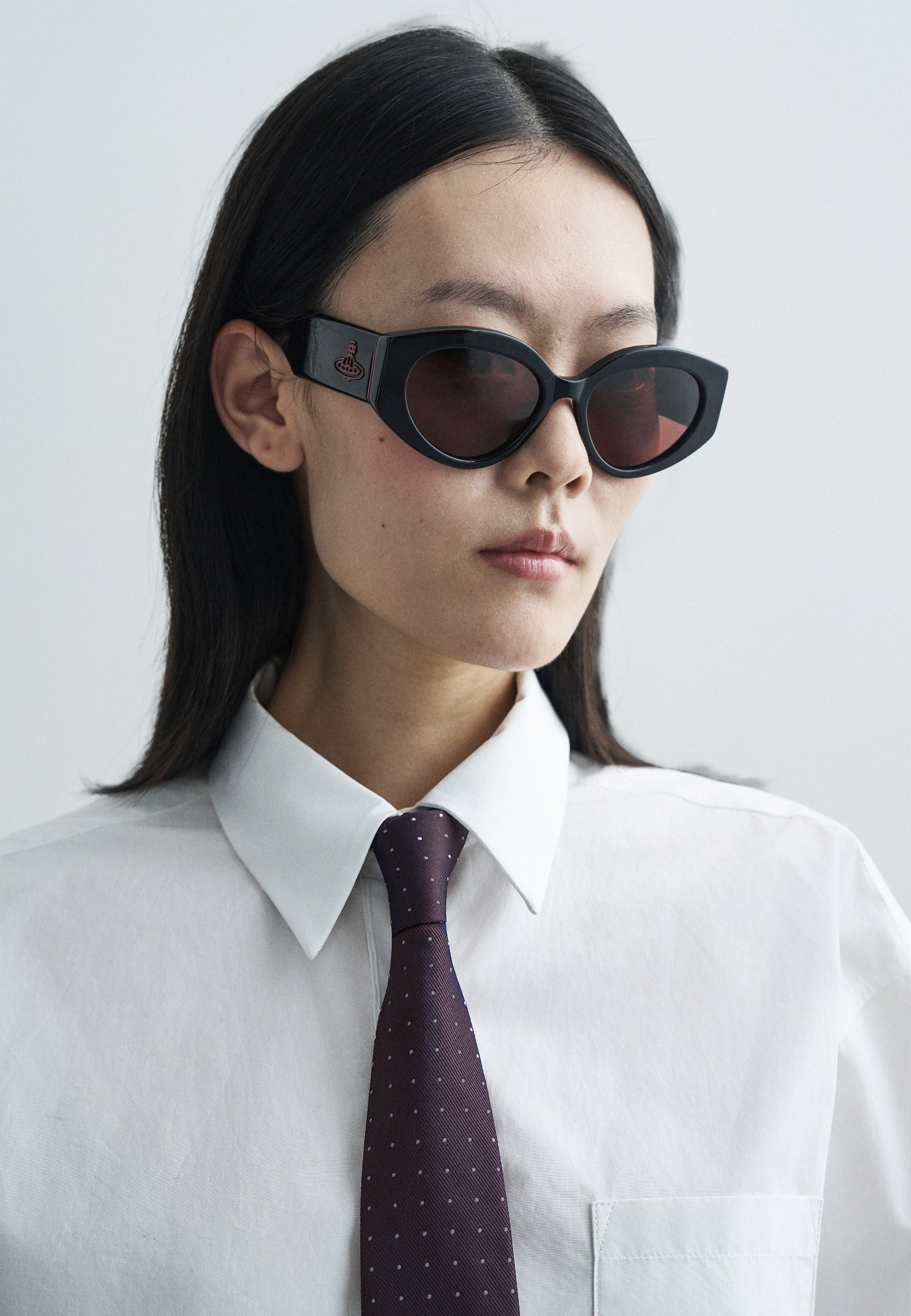 Vivienne Westwood JACKIE - Sunglasses - black - Zalando