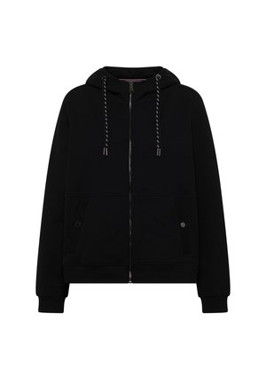 Cecil, SWEATJACKE MIT ZIPPER UND KAPUZE - Sweat zippé - black