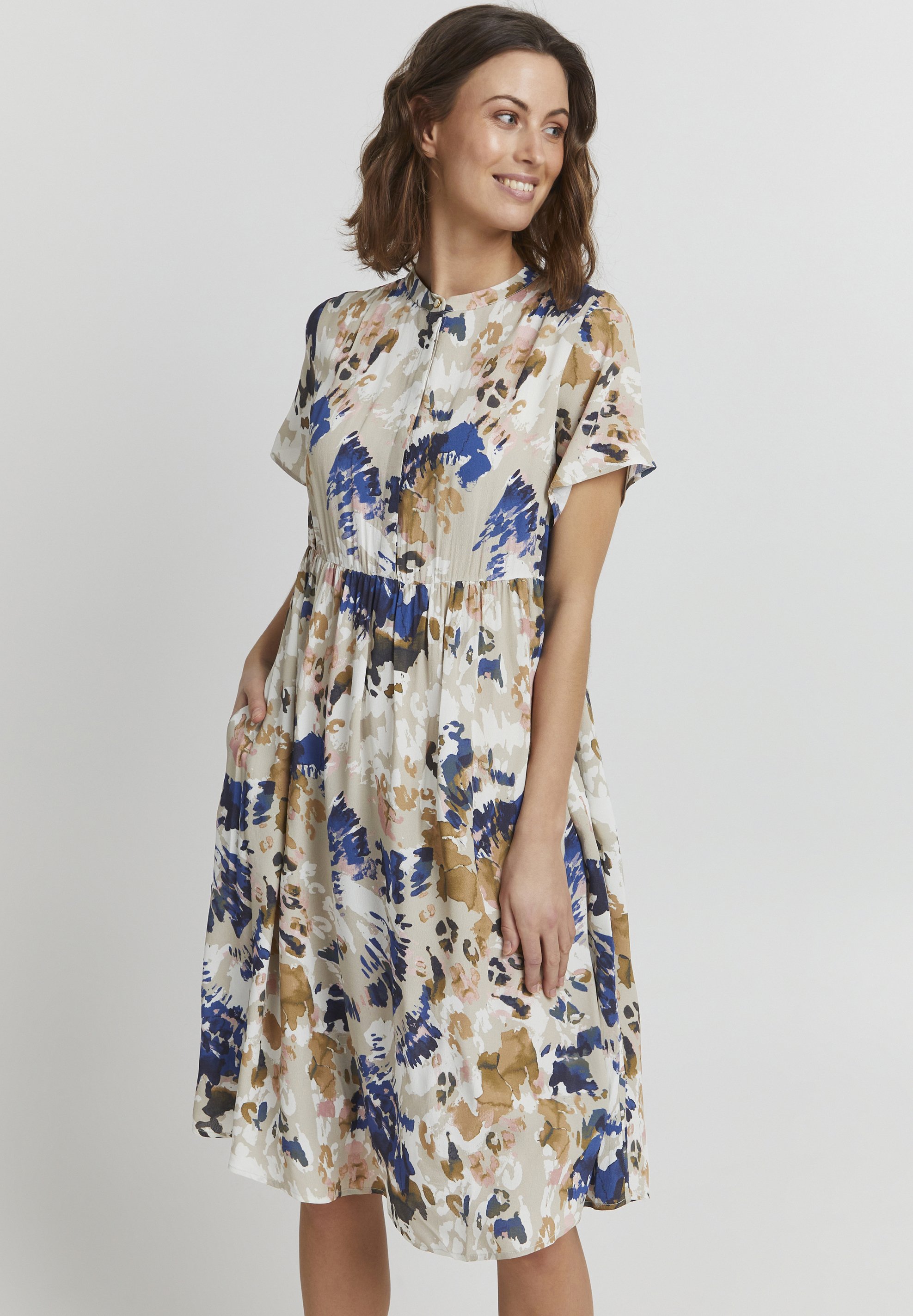 Fransa Vestido camisero - set sail mix/azul - Zalando.es