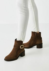 Tamaris Bottines de cowboy / motard - brown