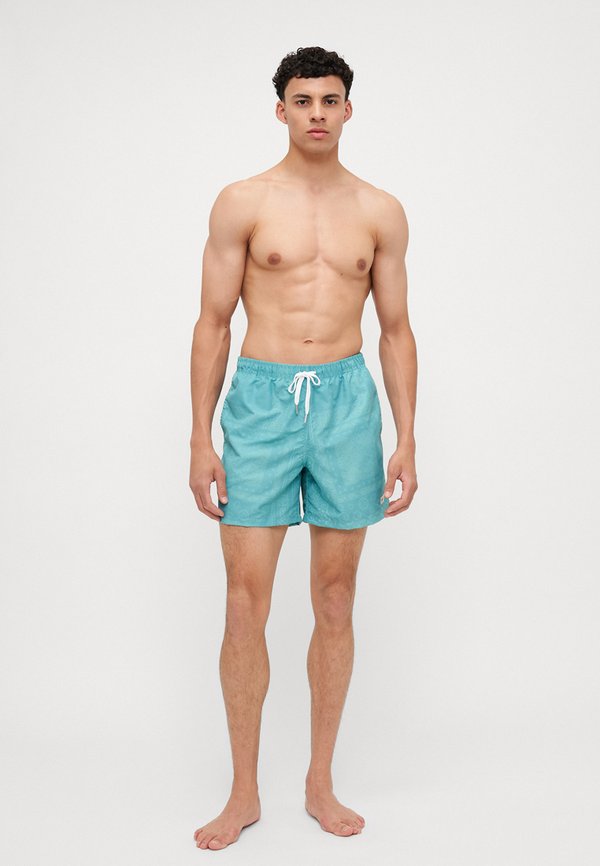 TONAL BANDANA PRINTED SWIM TRUNKS - Swimming trunks - teal2