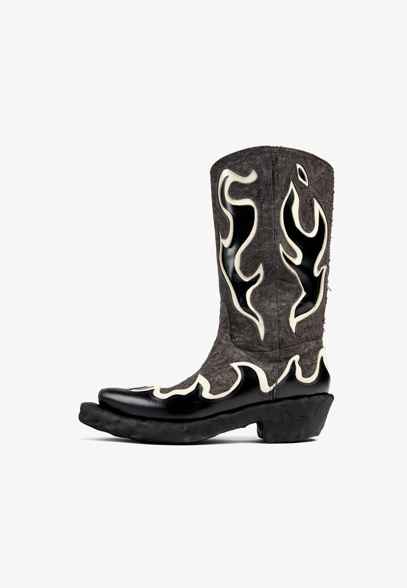 CAMPERLAB VENGA - Biker-/cowboynilkkurit - grau schwarz