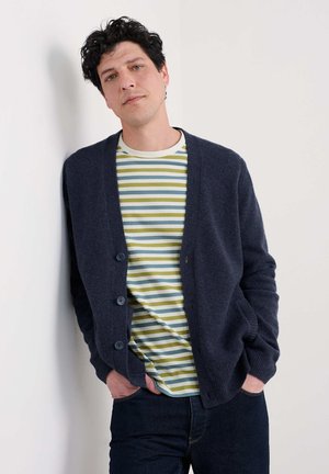 Strickjacke - navy sea storm