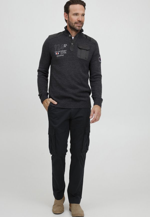 ERLONG - Jumper - charcoal mix3