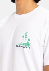 Quiksilver PALM LINES SS - Camiseta estampada - wbb