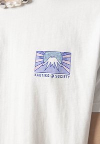 Kaotiko WASHED TOKYO UNISEX - T-shirts med print - cement