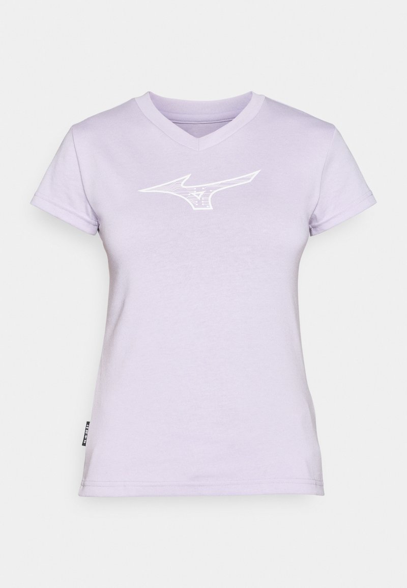 Mizuno T-shirt print mauve