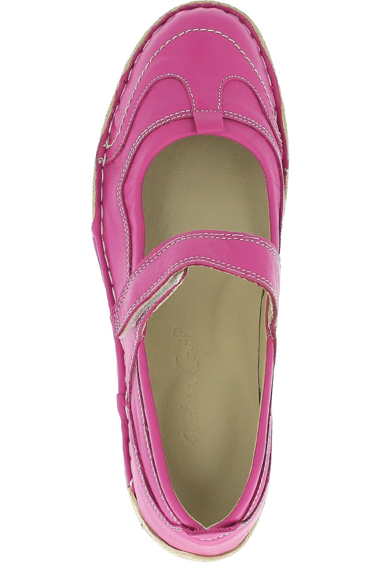 Damen Klassische Ballerinas | Andrea Conti Riemchenballerina pink/pink - QB64249 Damen Klassische Ballerinas | Andrea Conti Riemchenballerina pink/pink - QB64249