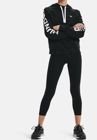Under Armour Felpa con cappuccio - black