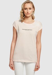 Merchcode WD - BELIEVE IN YOURSELF EXTENDED SHOULD - T-shirts print - pink