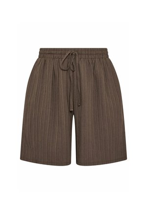Yours Clothing, WOMEN'S CASUAL SHORTS - Shorts - chocolate