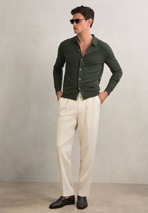 Reiss REGULAR FIT - GIDEON - Strickjacke - forest green