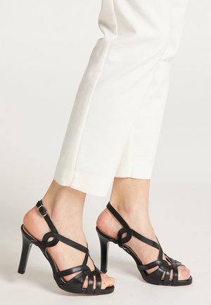 High Heel Sandalette - black