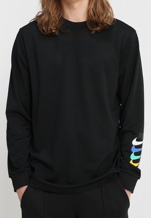 Long sleeved top - black
