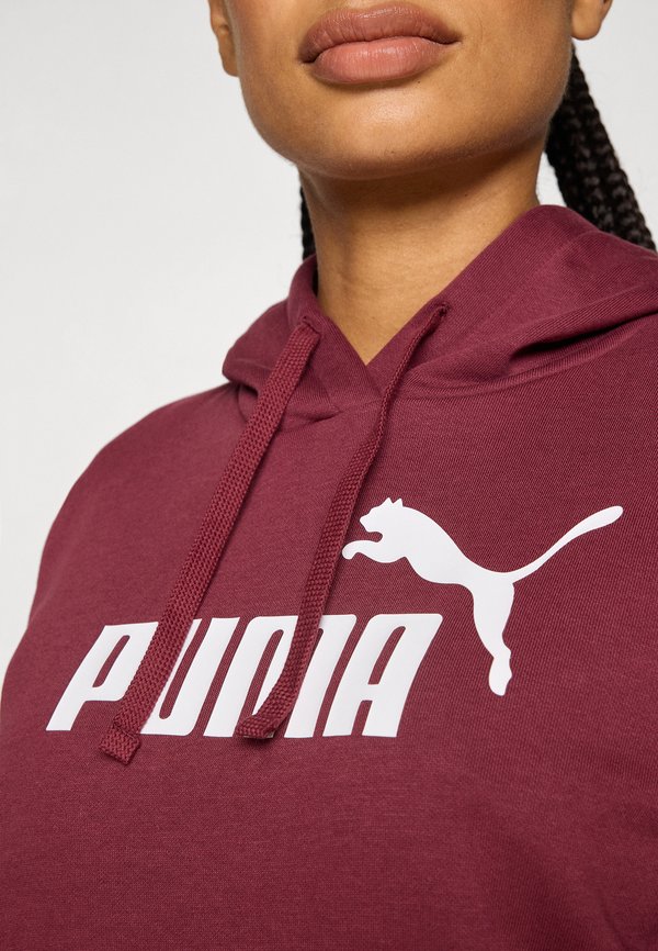 LOGO HOODIE - Hoodie - ruby shimmer2
