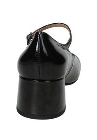 Bibi Lou DECOLLÉTÉ CON CINTURINO - Decolleté - black and white