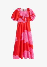 Niet geselecteerd, red pink floral printed