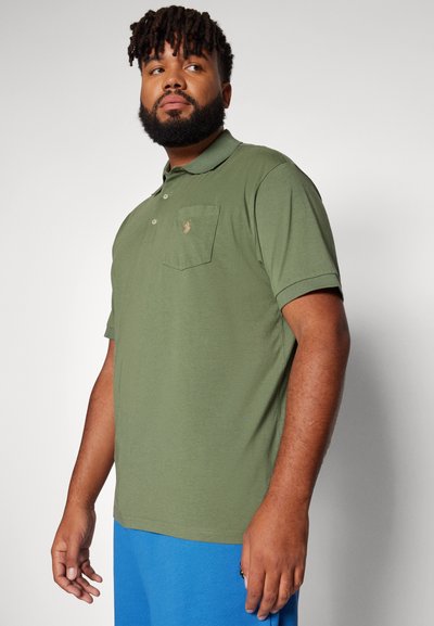 Polo Ralph Lauren Big & Tall SHORT SLEEVE - Polokošeľa - cargo green