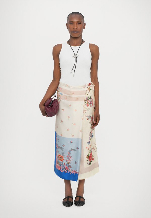 PEGGI - Wrap skirt - ivory3