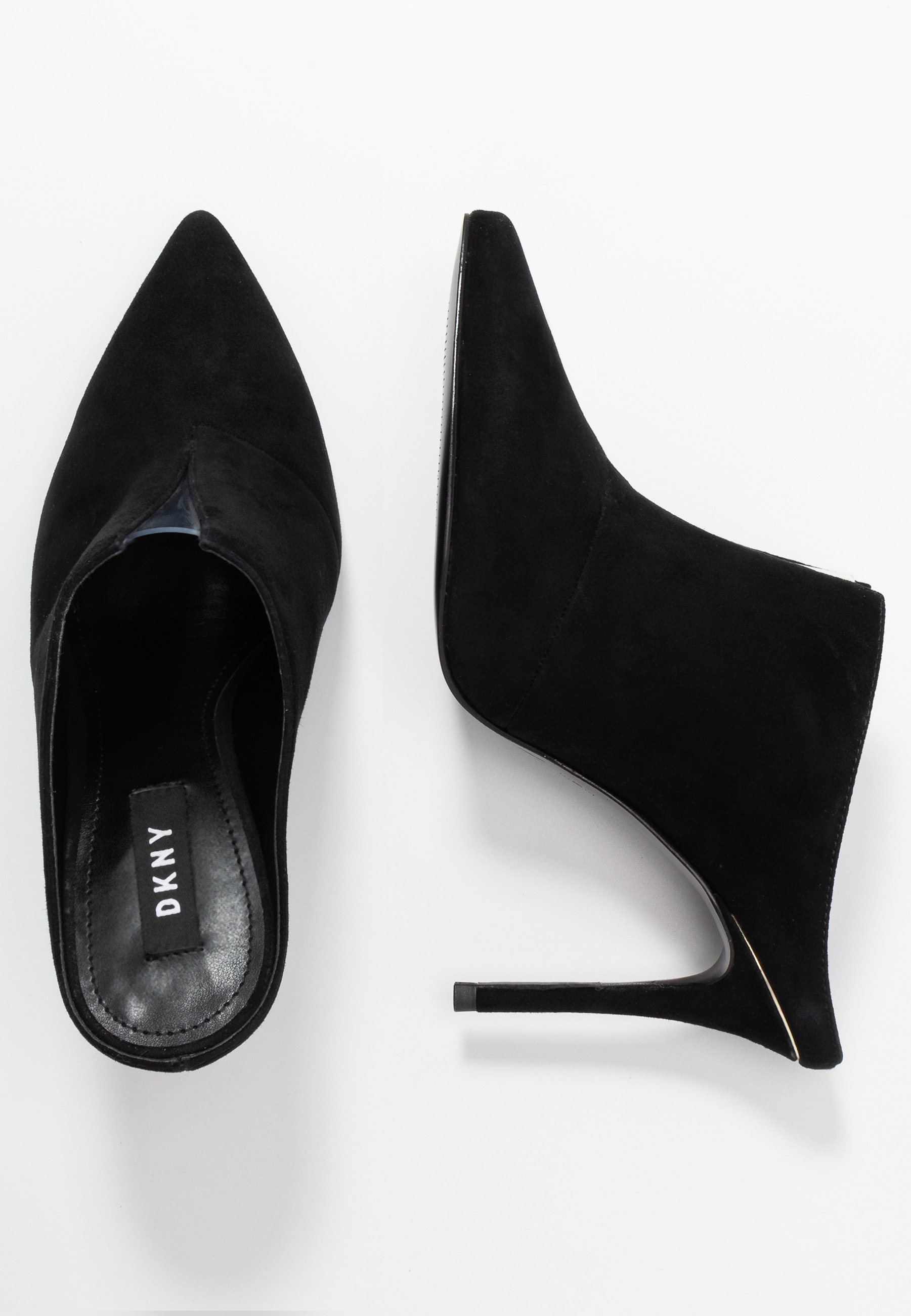 DACEY Slip ins med klack blackclear DACEY Slip ins med klack blackclear