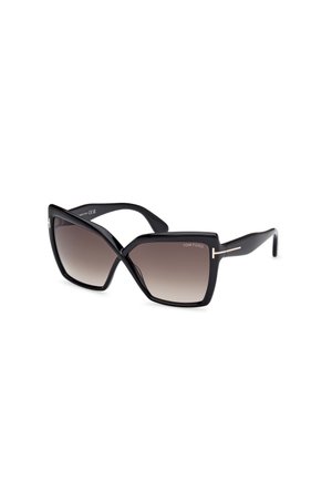 Tom Ford FIORE - Lunettes de soleil - shiny black    gradient smoke
