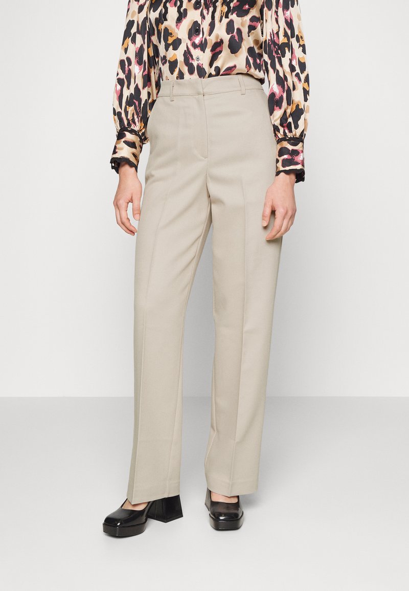 Pantalon NAME IT Nlfrette LW Wide - Fille, 90% Polyester/10% Élasthanne - Coupe Large