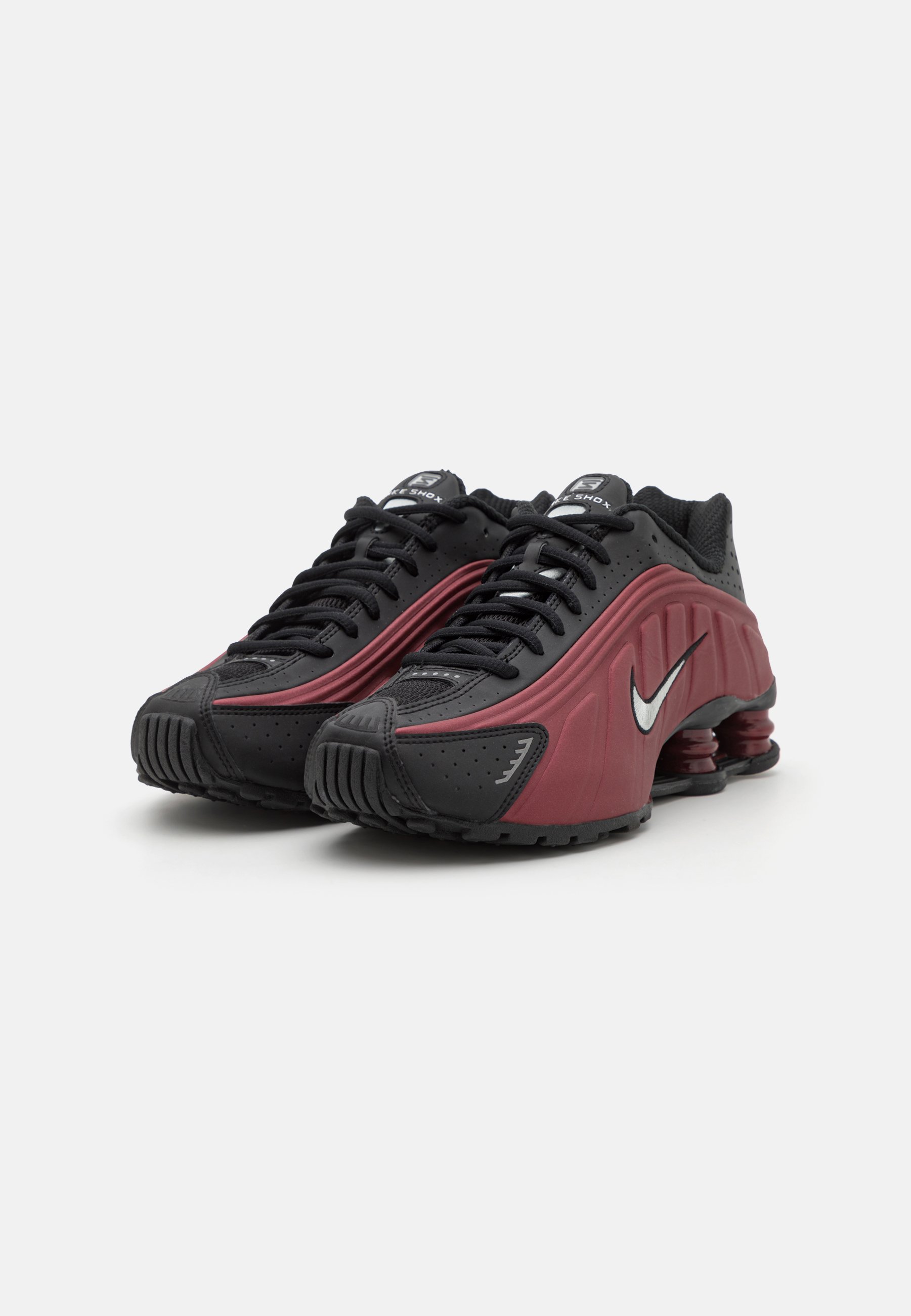 Nike Sportswear SHOX R4 - Trainers - black/metallic silver