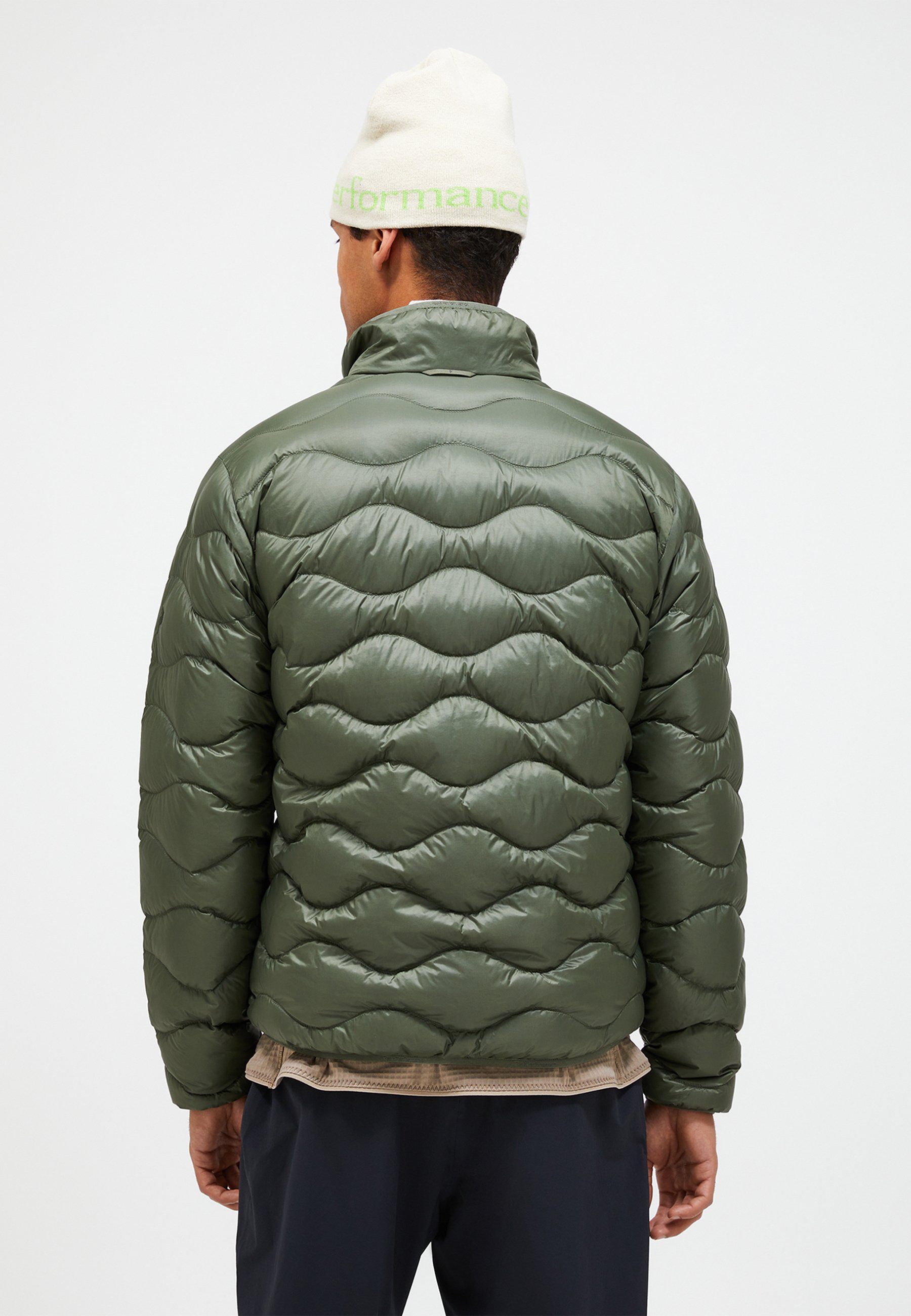 Peak Performance M HELIUM - Down jacket - olive - Zalando.ie
