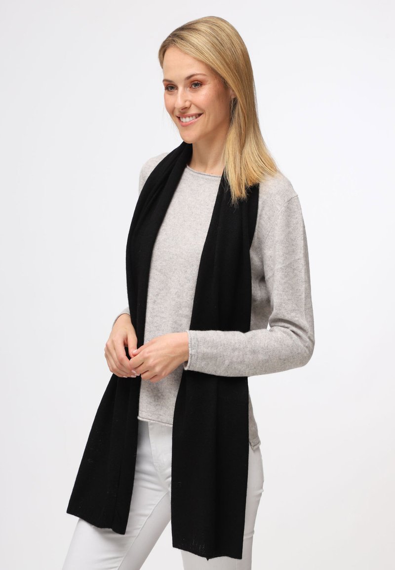 Zwillingsherz CLASSIC KURZ - Schal - schwarz