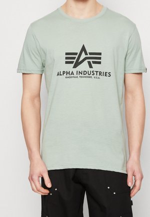 Camiseta estampada - light green
