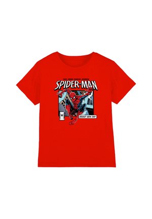 Marvel, SPIDERMAN BRAND NEW DAY JUMPING COMIC UNISEX - Print T-shirt - red