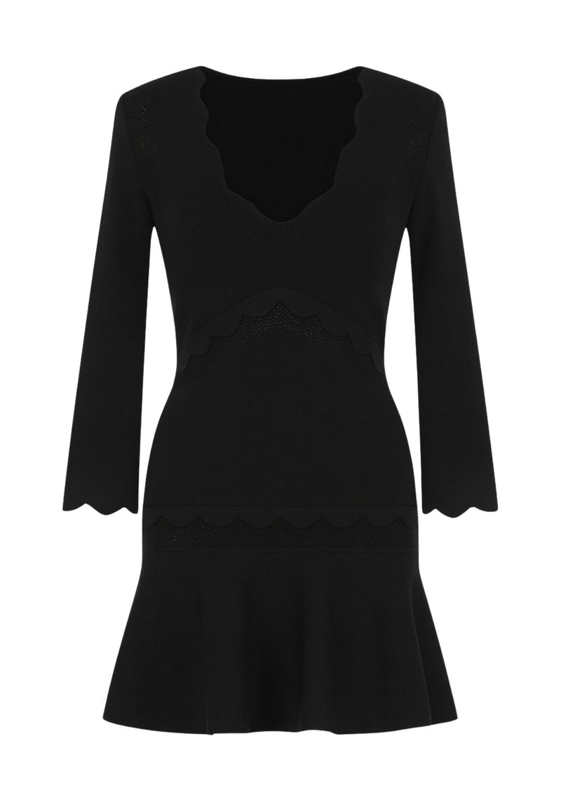 TWINSET Gebreide jurk zwart