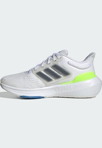 adidas Performance ULTRABOUNCE J - Scarpe da corsa su strada - cloud white   core black   lucid lemon