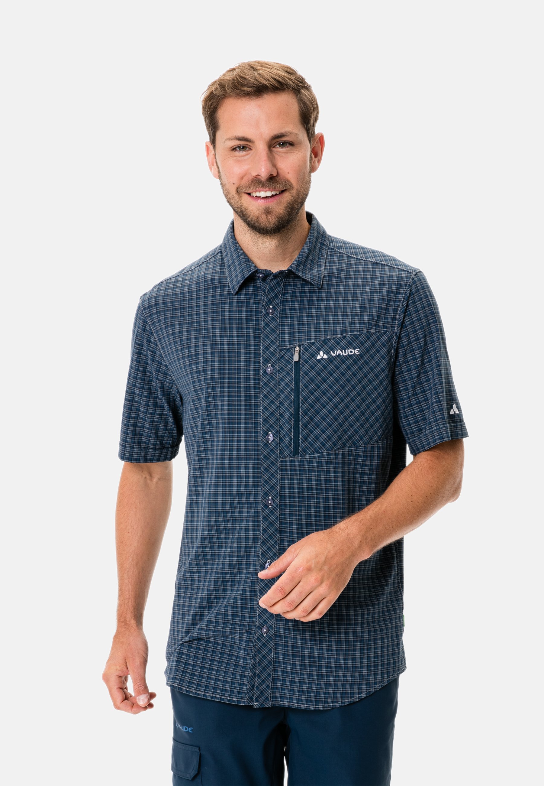 Chemise Technique Homme XL Rouge Chemise De Randonnée Vaude Albsteig Shirt III Homme - Neuf Avec étiquettes, Taille XL, Rouge Tee Shirt Homme XL