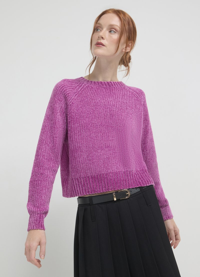 Calliope Strickpullover - violet