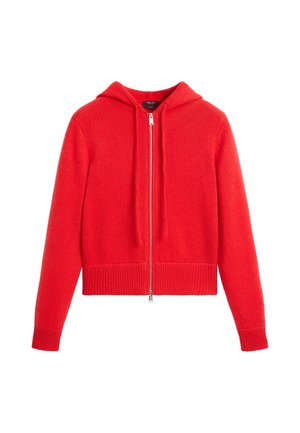 Massimo Dutti, Padded high neck bomber jacket - Vest - red