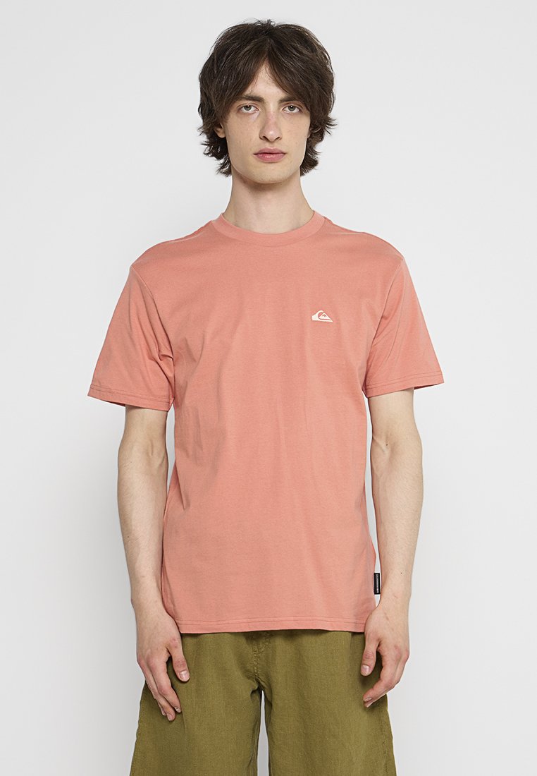 Quiksilver T-shirt basic zalmroze Quiksilver T-shirt basic zalmroze