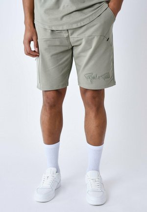 TECHNIQUE À DÉCOUPES - Pantalones deportivos - olive