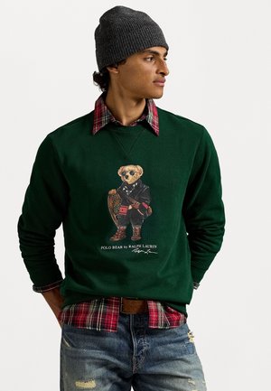 POLO BEAR SWEATSHIRT - Felpa - moss agate