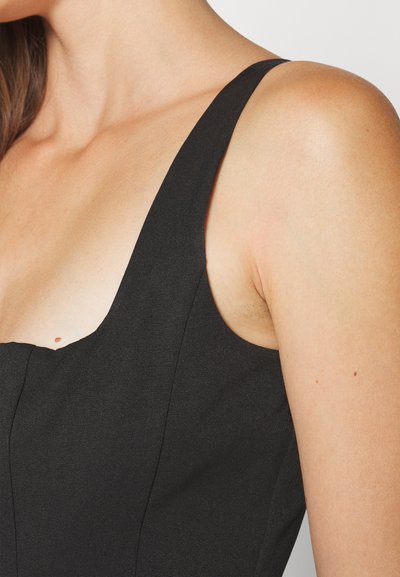 STAUD PORTRAIT DRESS - Μάξι φόρεμα - black