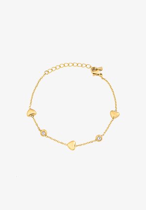 SENSORA JEWELRY HEART SPARKLE - Karkötő - gold-coloured