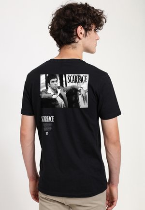 SCARFACE PHOTO - Print T-shirt - black