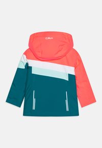 CMP KID SNAPS HOOD UNISEX - Lyžařská bunda - teal