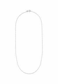 Silberne Halskette mit feinem, gedrehtem Glieddesign. Verfügt über einen sicheren Karabinerverschluss. Länge geeignet für gestapeltes Styling.