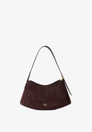 Dune London, DEPENDENT SUEDE - Sac à main - brown-suede