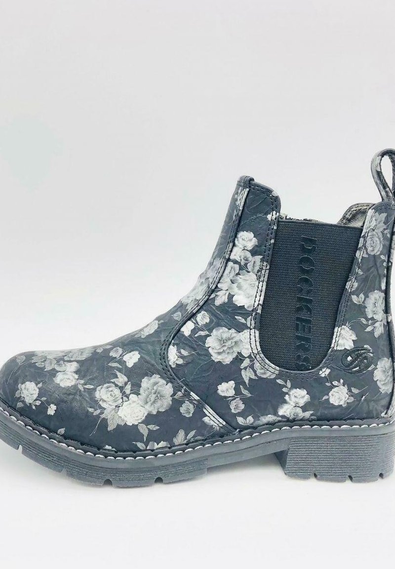 Botines Negros Para Mujer Dockers By Gerli Online En MEGACALZADO