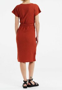 Protest Robe de jour - burnt orange denim