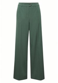 Fransa FRMILENA PA FL - Stoffhose - jungle green/grün