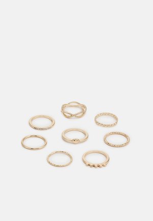 SKINNY 8 PACK - Ring - gold-coloured